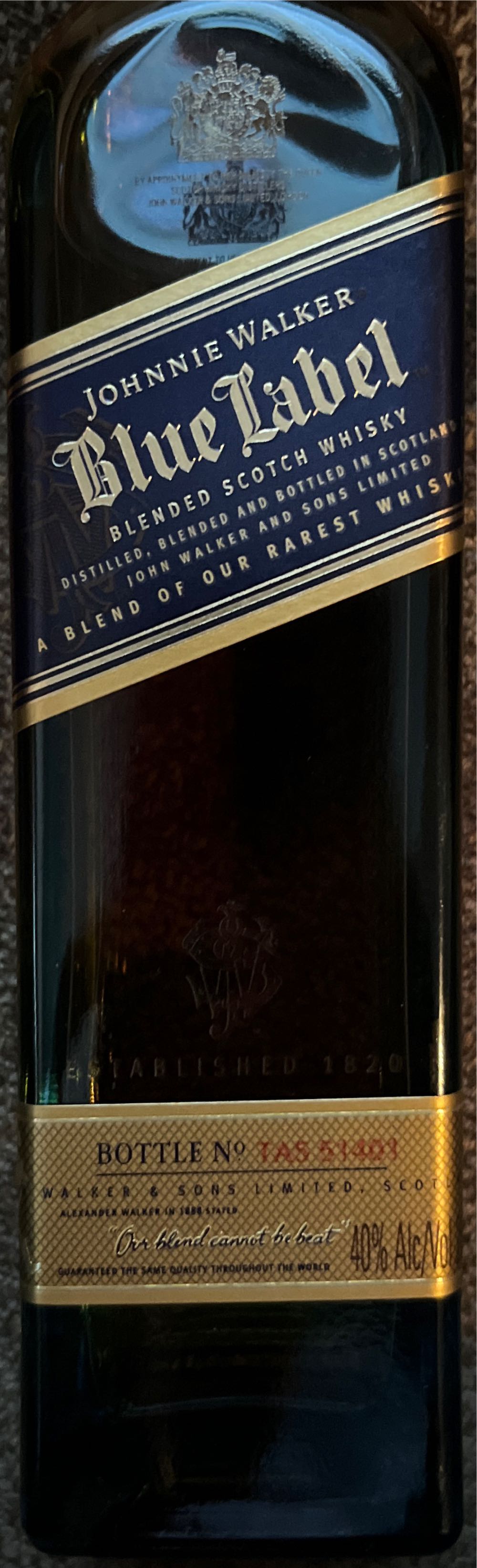 Single Barrel Black Label