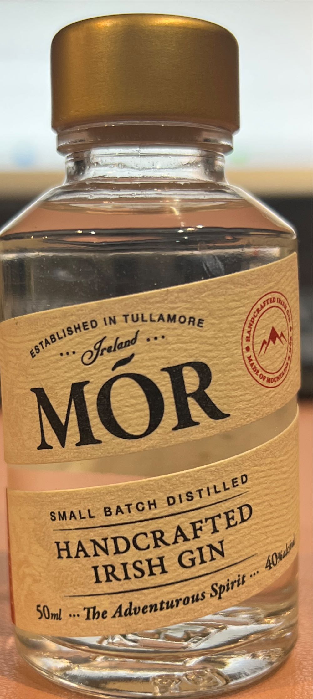 Mor Irish Gin  (50 mL) alcohol collectible [Barcode 5392000119840] - Main Image 2