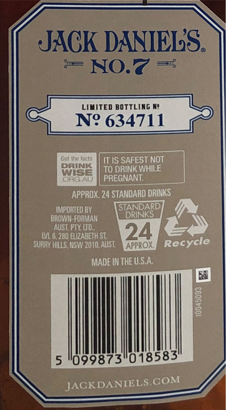 Jack Daniel’s Legacy Edition 3 - Jack Daniel’s Distillery, Lynchburg, TN (700 mL) alcohol collectible [Barcode 5099873018583] - Main Image 3