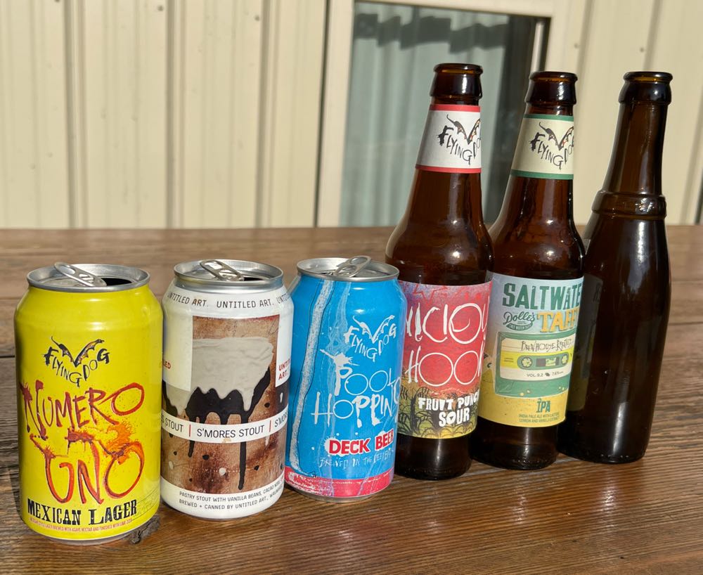 Flying Dog Numero Uno Mexican Lager - Flying Dog Brewery, Frederick alcohol collectible - Main Image 3