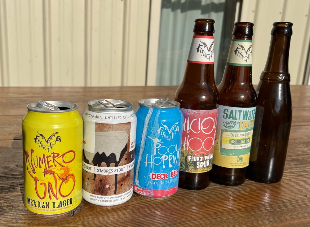 Flying Dog Pool Hopping - Flying Dog Brewery, Frederick alcohol collectible - Main Image 3