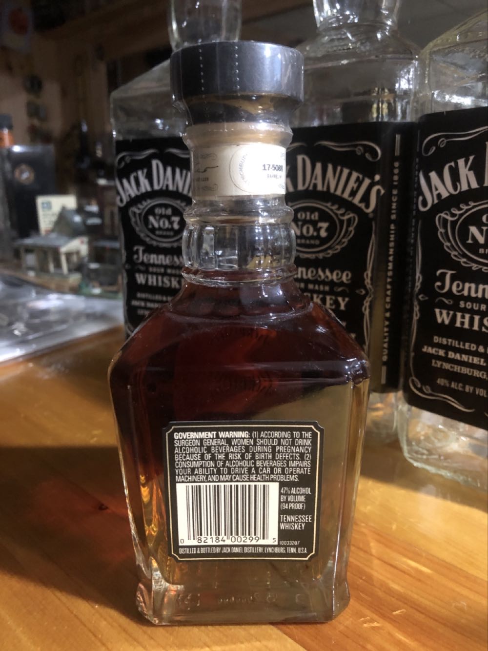 LIQUOR : Single Barrel (c)  (375 mL) alcohol collectible - Main Image 2