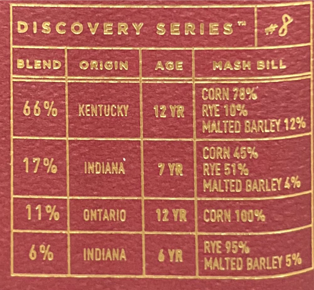 Bardstown Bourbon Discovery Series #8 - Bradstown Bourbon Co (750 mL) alcohol collectible [Barcode 857552008035] - Main Image 2