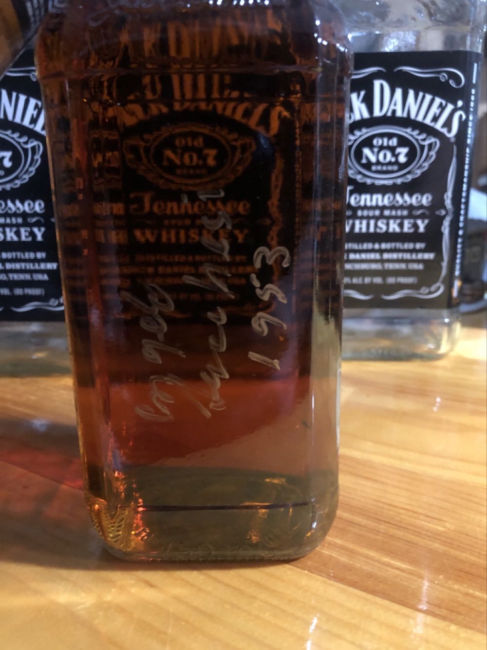 LIQUOR : Angelo Lucchesi 90th Bottle  (750 mL) alcohol collectible - Main Image 2