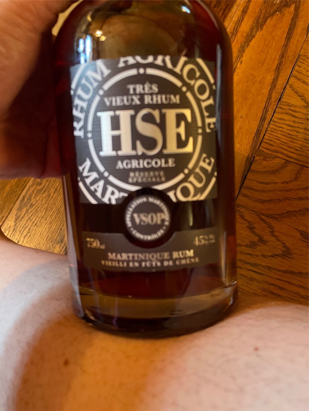 Hse Vieux Rhum Agricole Vsop - Habitation Saint-Etienne (750 mL) alcohol collectible [Barcode 3328731101788] - Main Image 2