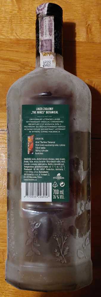 Nines, The  (0.5 L) alcohol collectible [Barcode 4770033226956] - Main Image 2