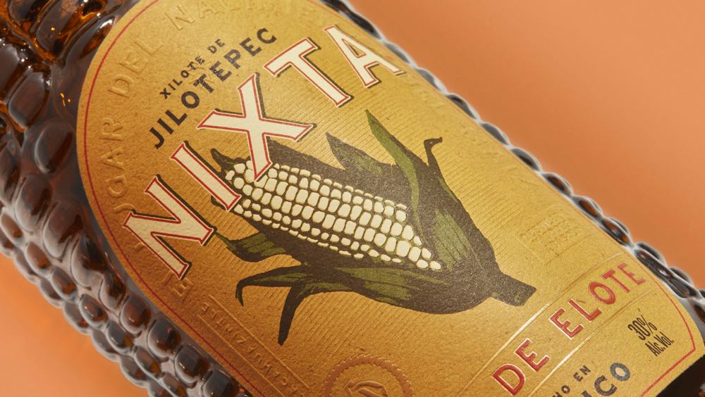 Nixta - Licor De Elote - Destileria Y Bodega Abasolo (750 mL) alcohol collectible [Barcode 7503027709091] - Main Image 3
