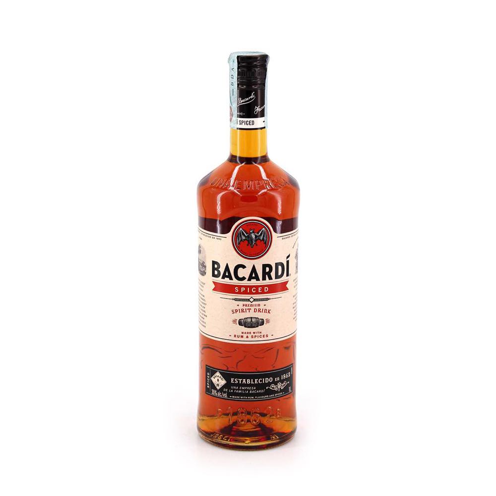 Bacardi Spiced Rum 1l - Bacardi-Martini Ltd, (1 L) alcohol collectible [Barcode 7610113007495] - Main Image 2