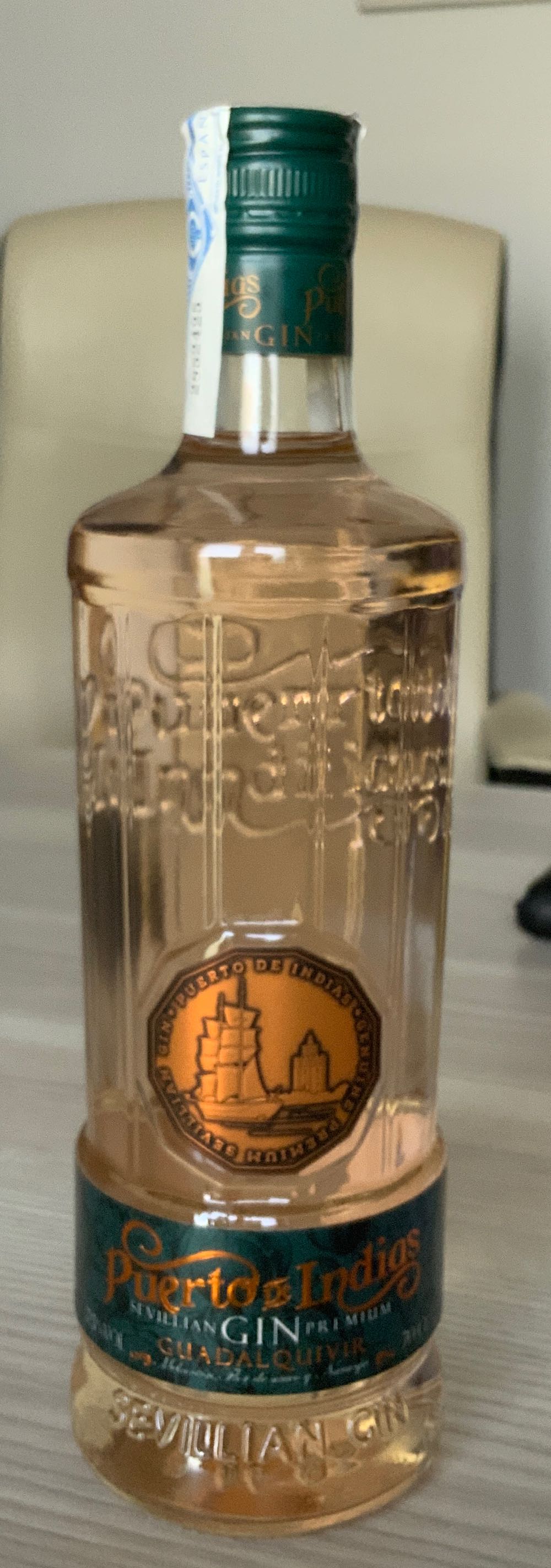 Puerto De Indias Guadalquivir  (700 mL) alcohol collectible [Barcode 8437004142863] - Main Image 2