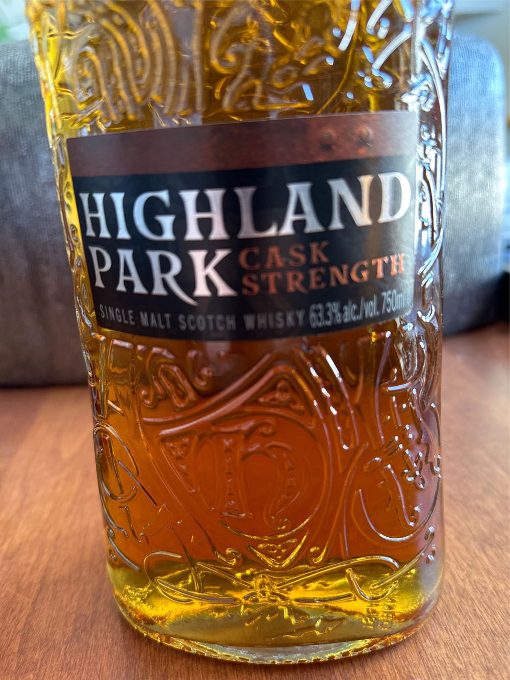 Highland Park Cask Strength Release No. 1 - Highland Park Distillery (750 mL) alcohol collectible [Barcode 812066023721] - Main Image 2