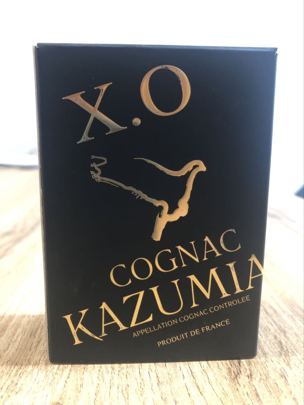 Kazumian Cognac XO  (50 mL) alcohol collectible [Barcode 3257150159660] - Main Image 2