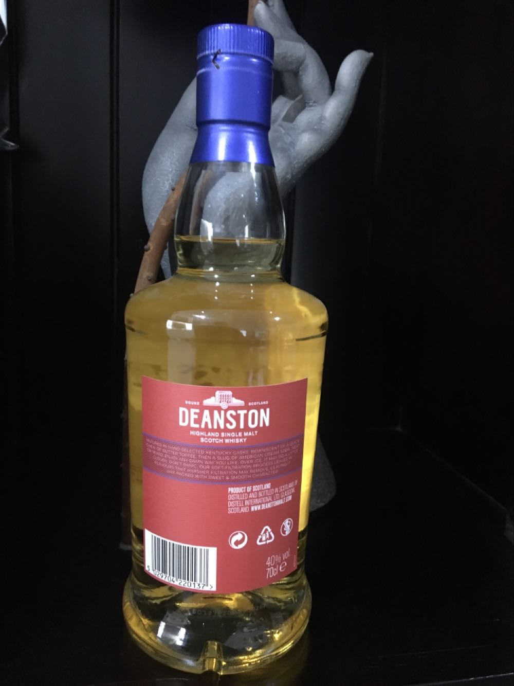 Deanston Kentucky Cask Matured Highland Whisky  alcohol collectible [Barcode 5029704220137] - Main Image 2