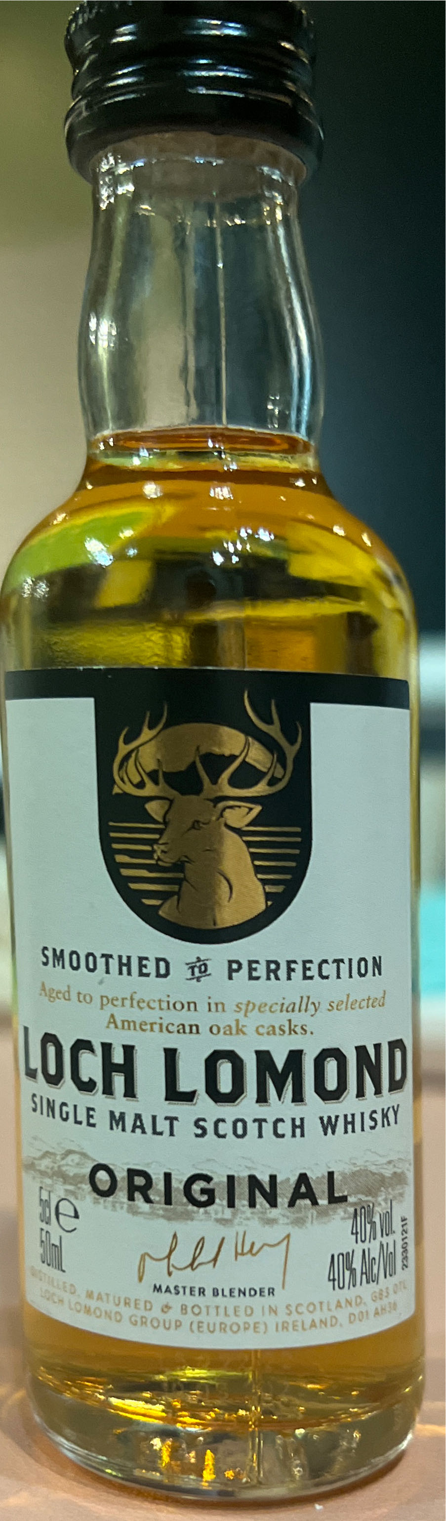 Loch Lomond Original  (50 mL) alcohol collectible [Barcode 5016840033011] - Main Image 2