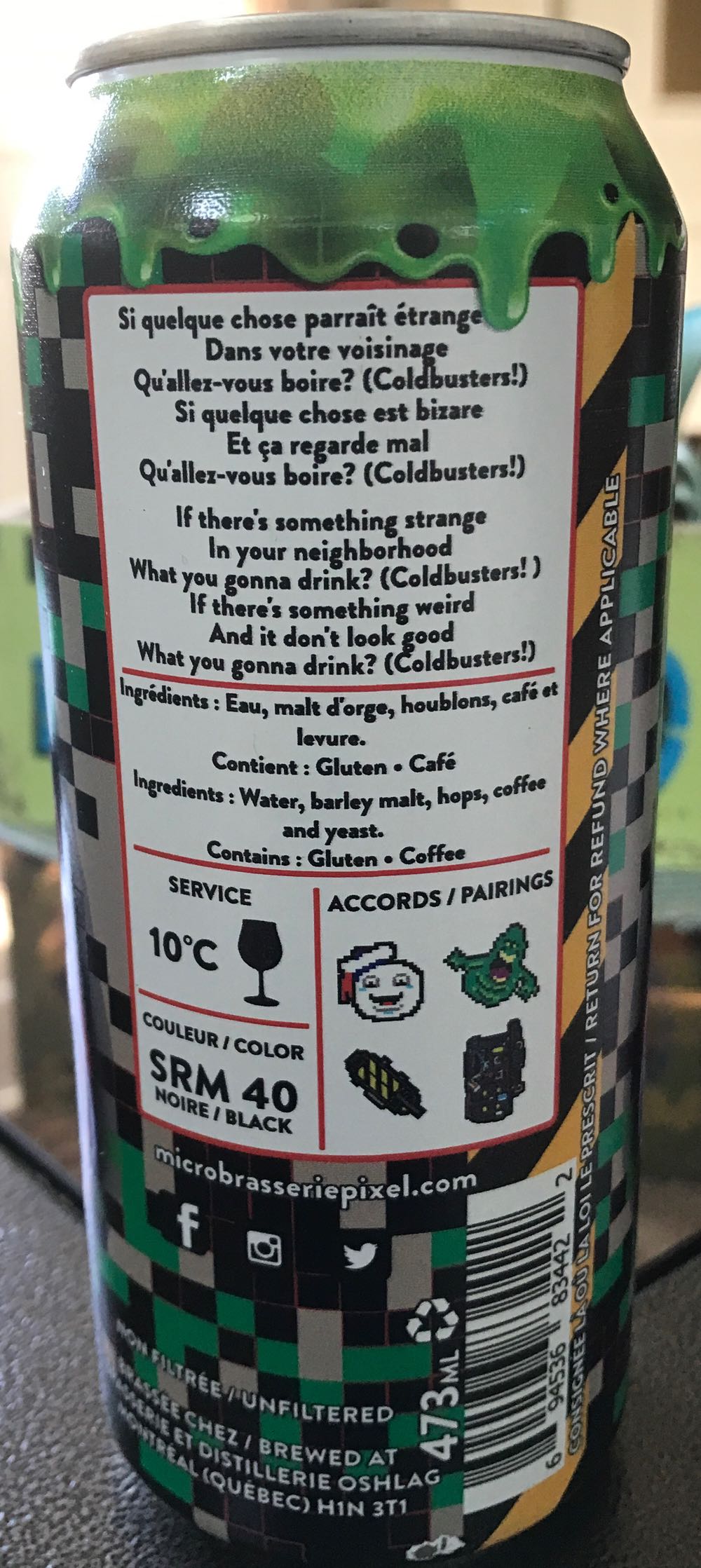 Pixel Coldbusters Stout - Pixel alcohol collectible - Main Image 3