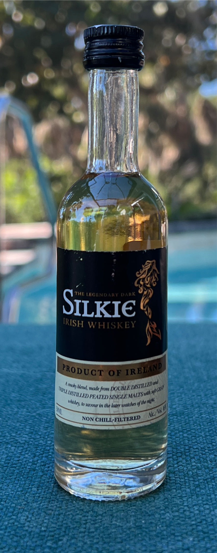 Silkie Irish Whiskey   (50 mL) alcohol collectible [Barcode 5391532620107] - Main Image 2