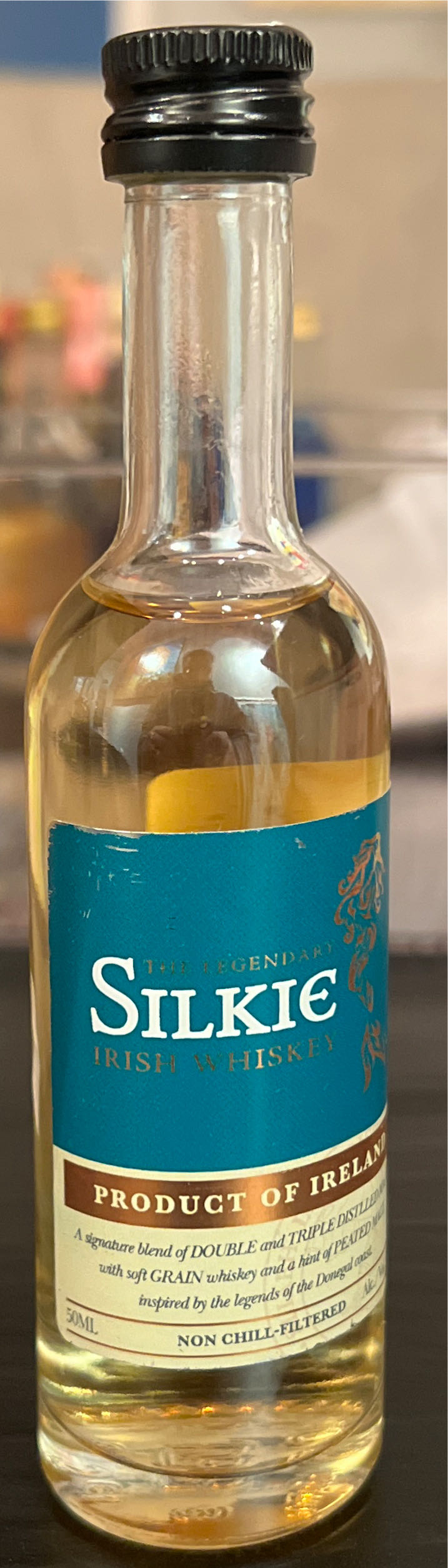 Silkie Irish Whiskey   (50 mL) alcohol collectible [Barcode 5391532620107] - Main Image 3