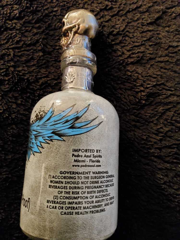 Padre Azul Silver - Padre Azul Spirits (50 mL) alcohol collectible [Barcode 816136023741] - Main Image 2