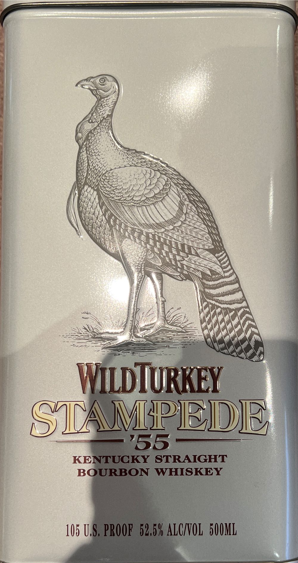 Wild Turkey Stampede ’55 - Austin, Nichols Distilling Company (500 mL) alcohol collectible [Barcode 080432558133] - Main Image 3