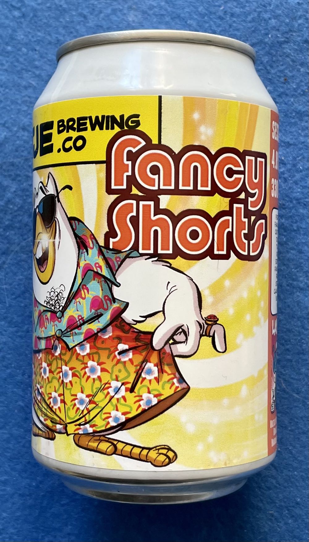 Fancy Shorts - Uiltje Brewing Company (330 mL) alcohol collectible [Barcode 8720618804365] - Main Image 2