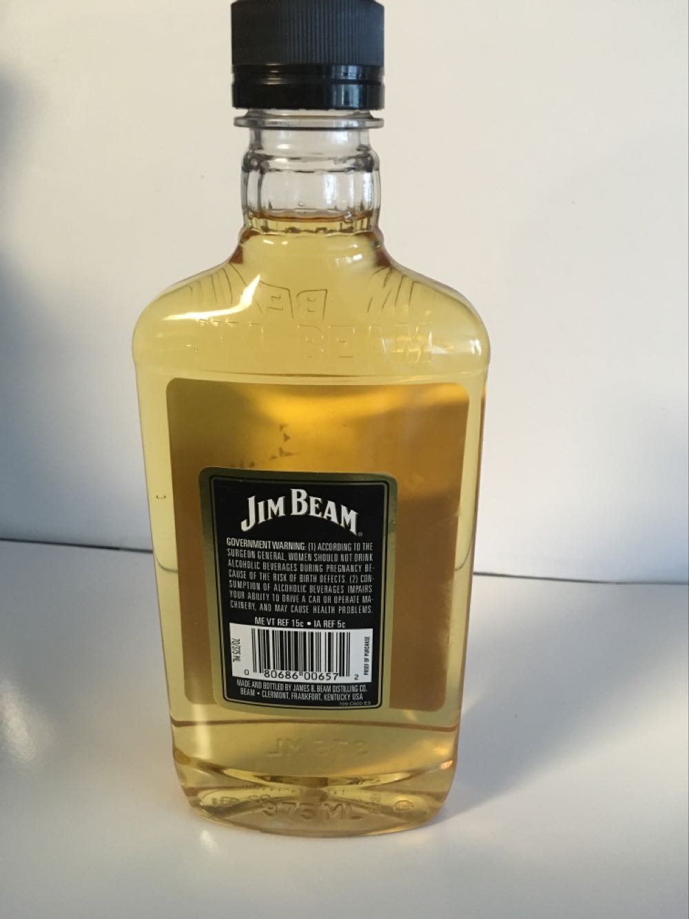Whiskey - Jim Beam Apple Bourbon - Jim Beam (375 mL) alcohol collectible [Barcode 080686006572] - Main Image 2