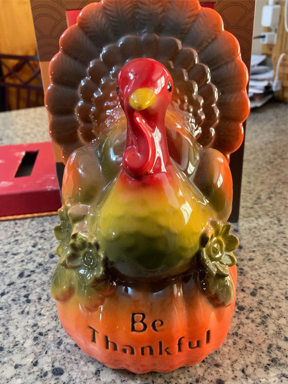 Turkey Tom Decanter - Aiko Importers (750mL) alcohol collectible [Barcode 040835616434] - Main Image 2