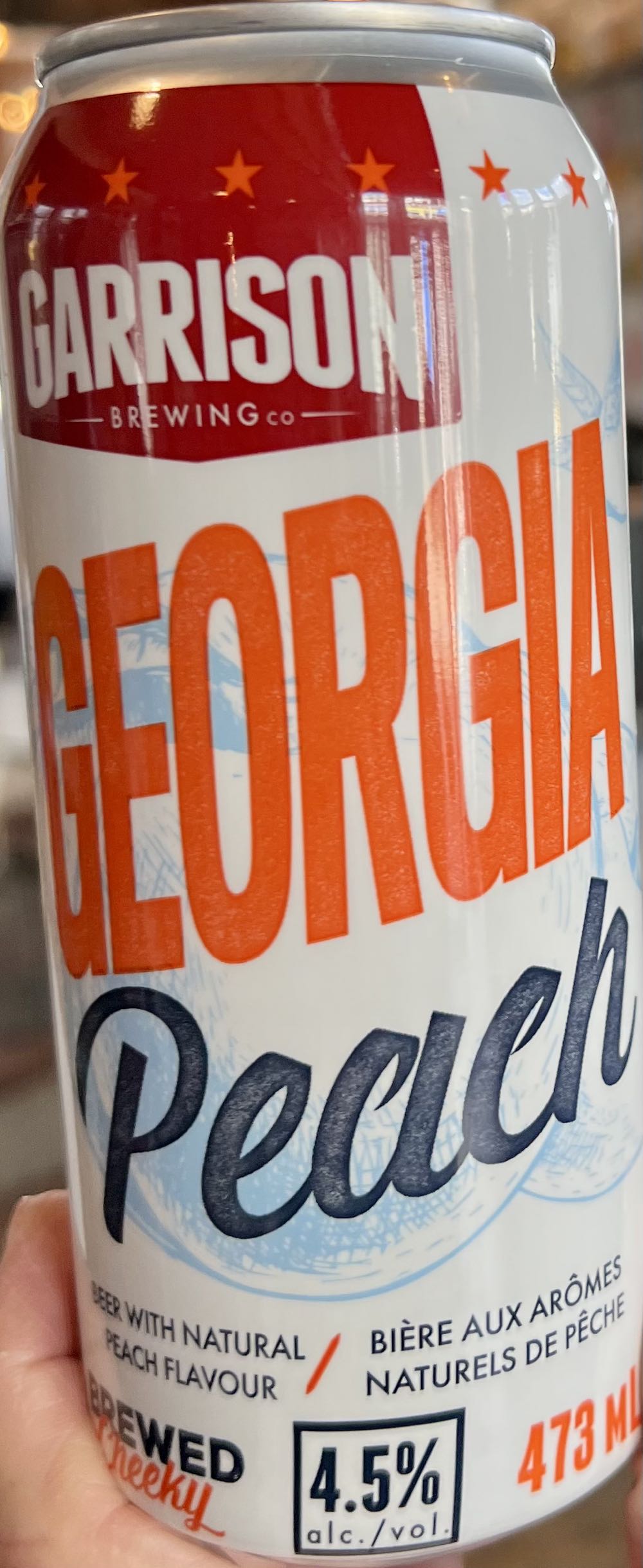 Garrison Brewery Georgia Peach - Garrison Brewery, Halifax alcohol collectible - Main Image 2