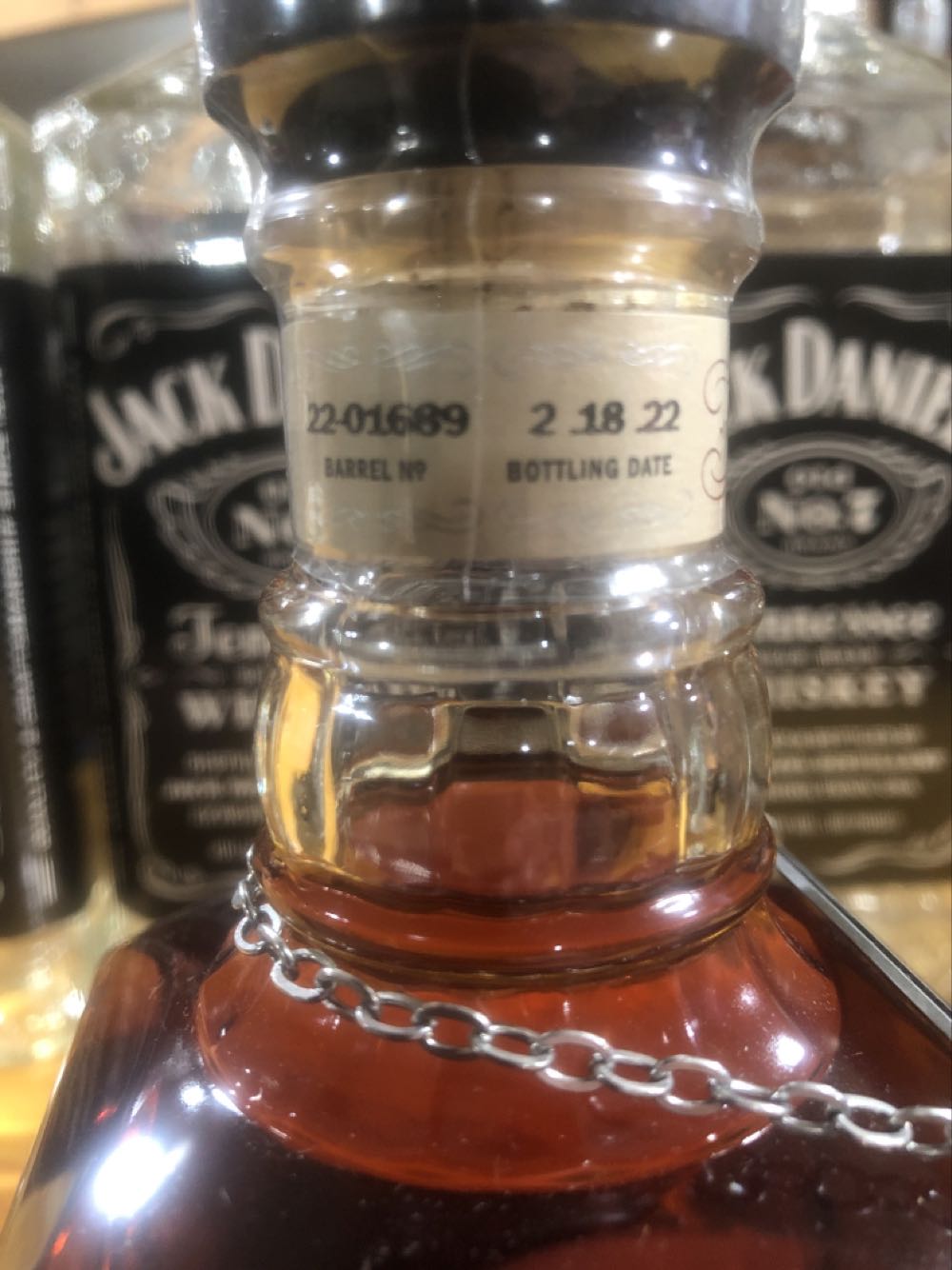 LIQUOR : Single Barrel Rye (b)  (375 mL) alcohol collectible - Main Image 2