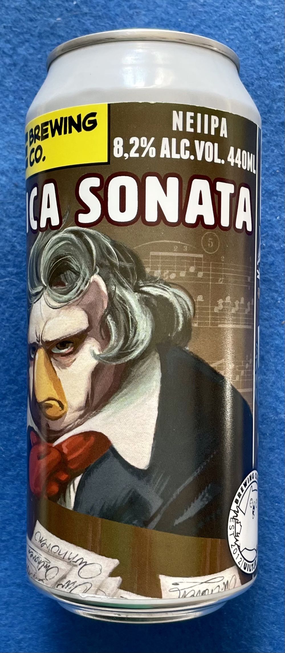 Pacifica Sonata - Uiltje Brewing Company (440 mL) alcohol collectible - Main Image 4