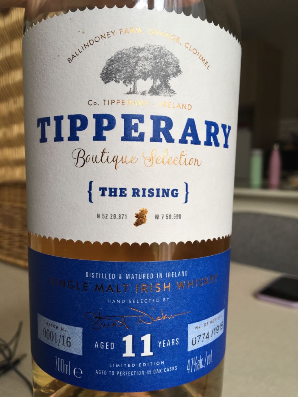 Tipperary 11yo - Tipperary alcohol collectible - Main Image 3