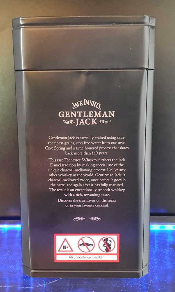Gentleman Jack Leer - Jack Daniels Distillery alcohol collectible - Main Image 3