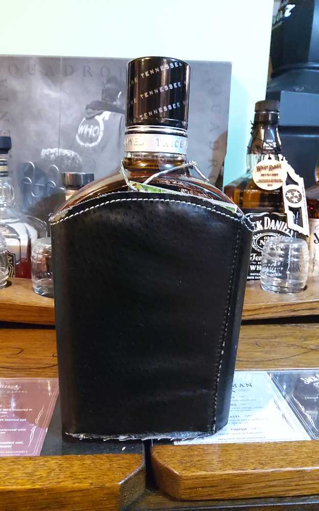 Gentleman Jack Leather Whap 750 ML 2010 - Jack Daniels Distillery (750 mL) alcohol collectible - Main Image 2