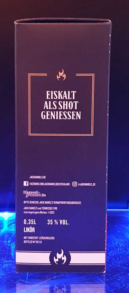 Fire Klein & Glas - Jack Daniels Distillery (350 mL) alcohol collectible [Barcode 5099873221389] - Main Image 2