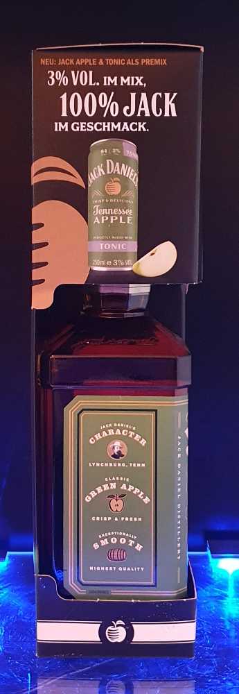 Apple & Schweppes Tonic Flasche - Jack Daniels Distillery (700 mL) alcohol collectible [Barcode 5099873221839] - Main Image 3