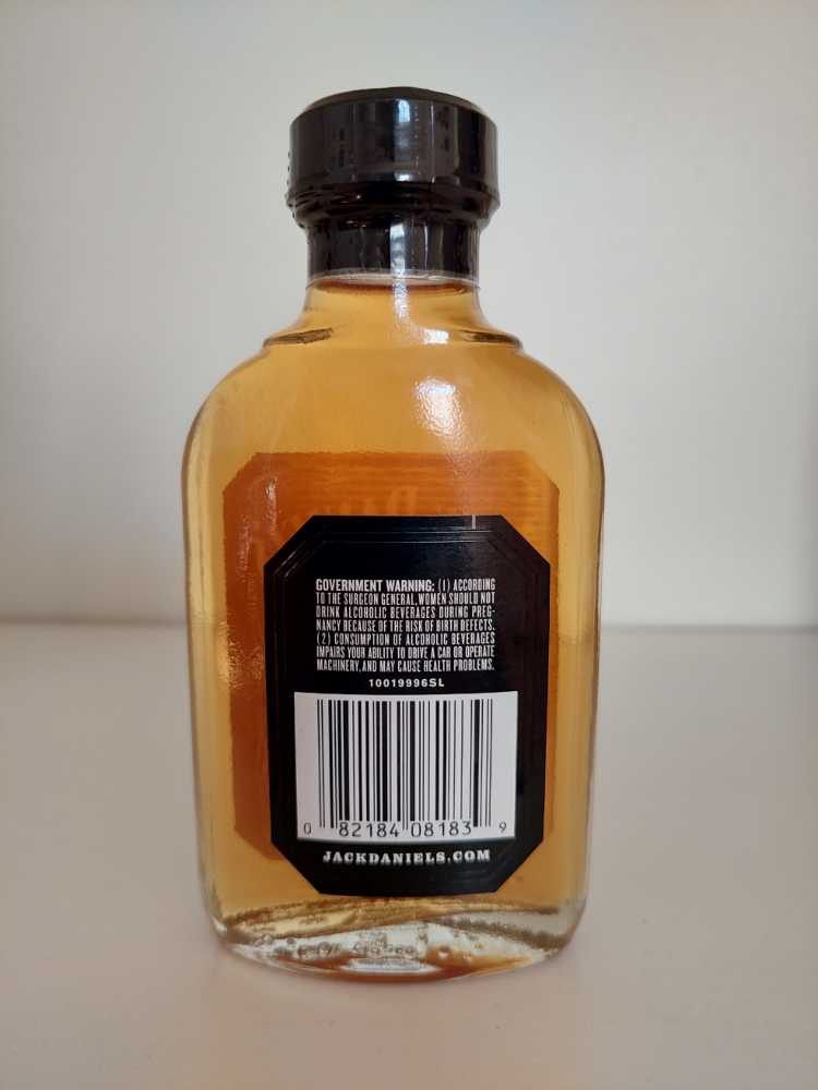 Black Label  (100 mL) alcohol collectible - Main Image 2