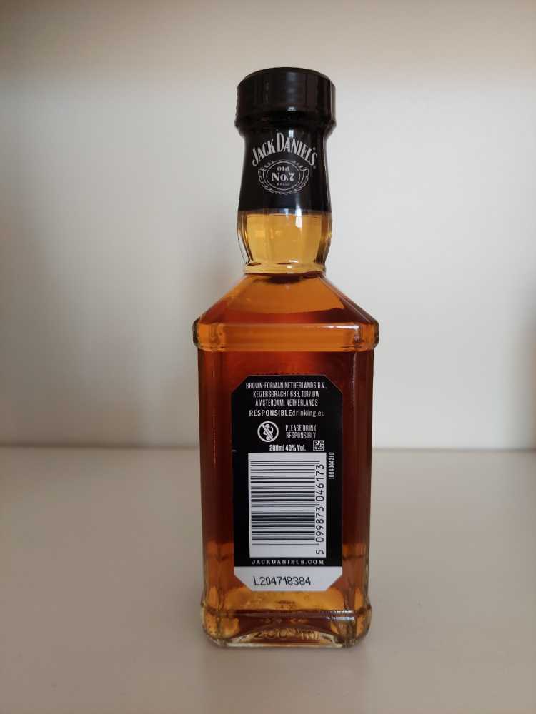 Black Label  (200 mL) alcohol collectible - Main Image 2