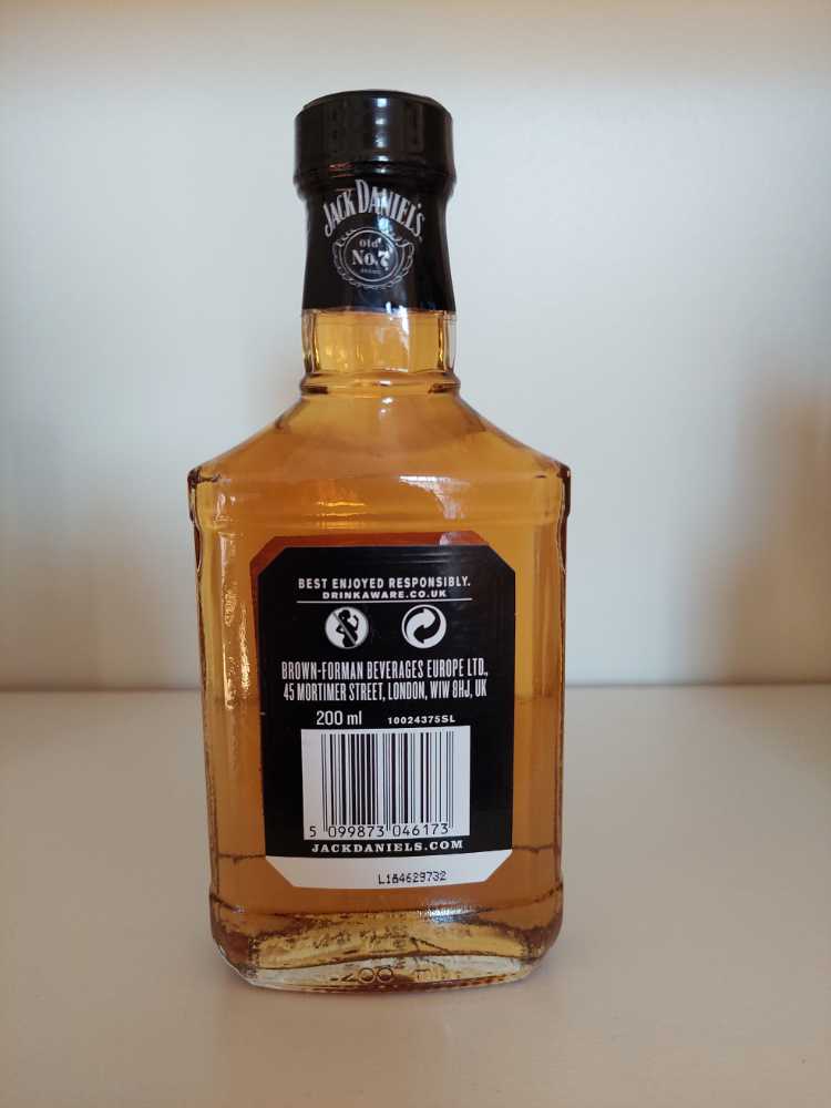 Black Label   (200 mL) alcohol collectible - Main Image 2
