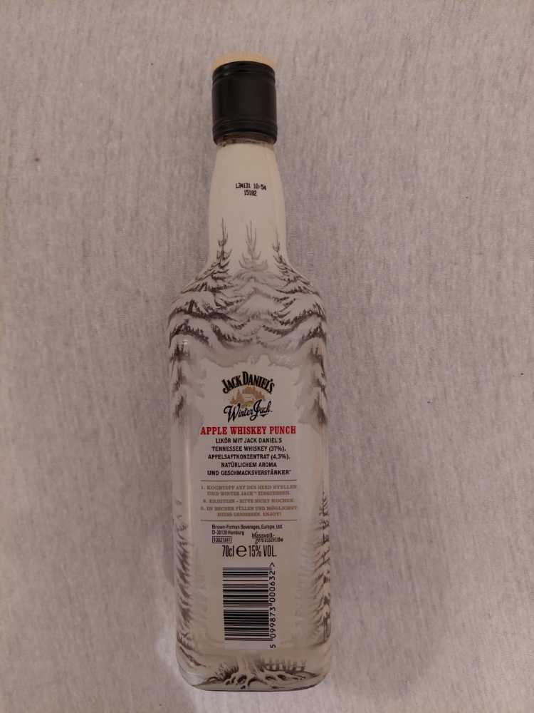 Winter Jack  (700 mL) alcohol collectible - Main Image 2
