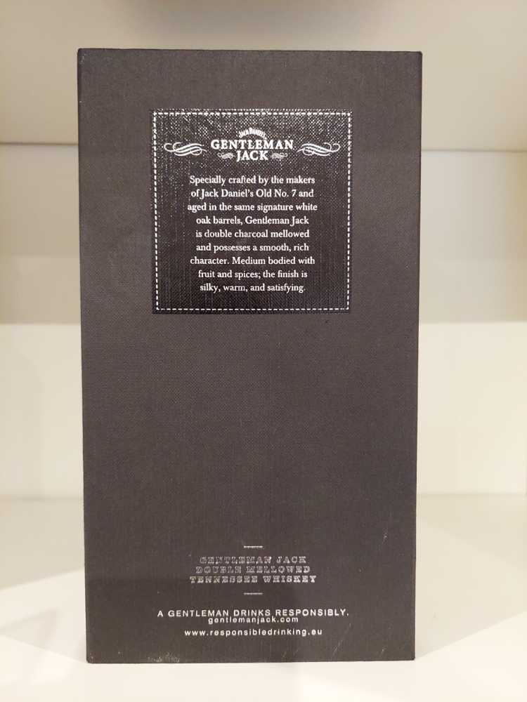 Gentleman Jack  (700 mL) alcohol collectible - Main Image 2