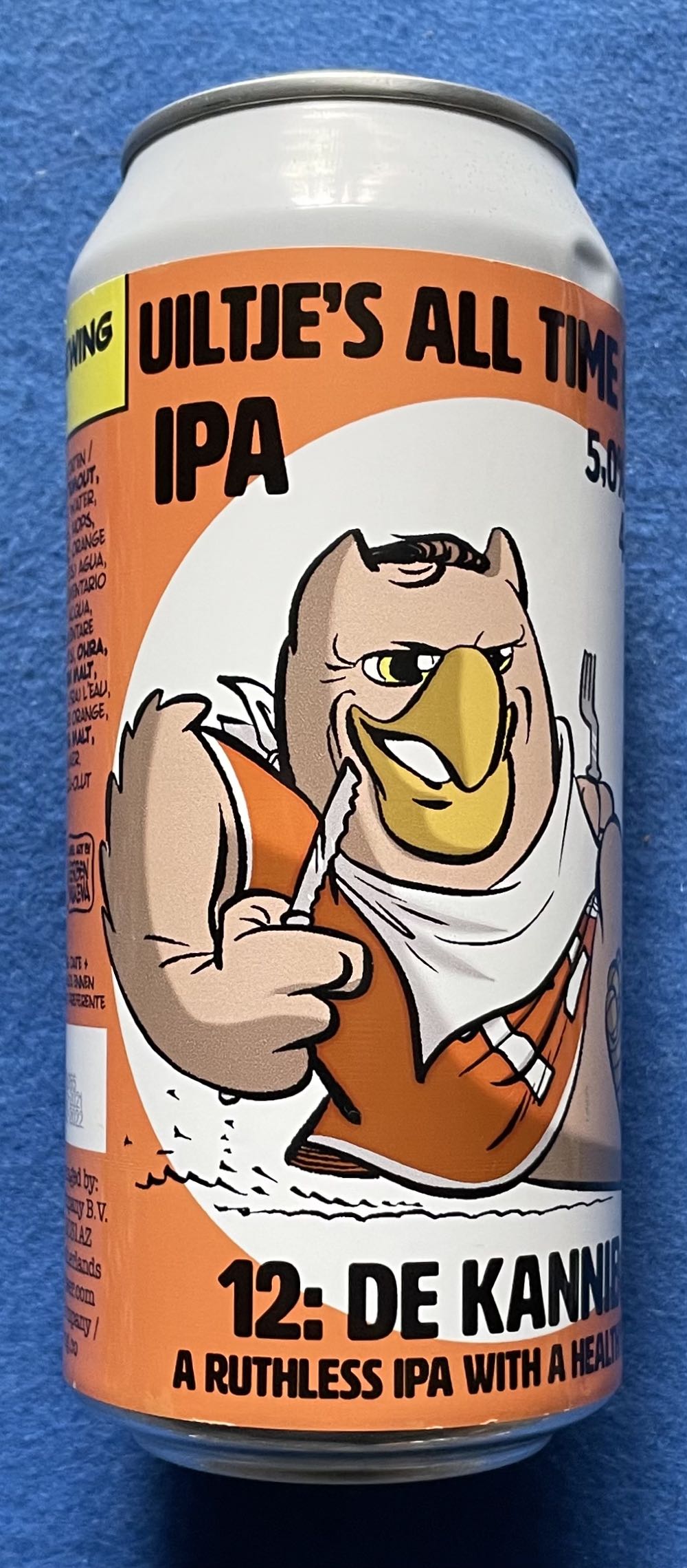 Uiltje’s All Time Oranje Legends - Uiltje Brewing Company (440 mL) alcohol collectible [Barcode 8720254563718] - Main Image 3