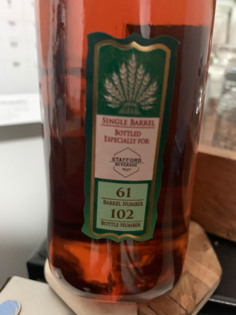 Jefferson’s Straight Rye Whiskey Finished In Cognac Casks - Kentucky Artisan Distillery (750 mL) alcohol collectible [Barcode 814794011568] - Main Image 2