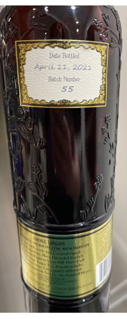 Z-Smoke Wagon Rare & Limited Batch 1 - Nevada H &C Distilling Co (30 mL) alcohol collectible - Main Image 2