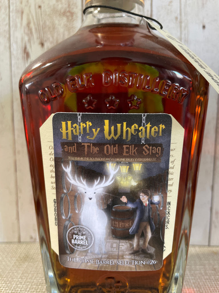 Old Elk “Wheated Bourbon” Single Barrel - Old Elk Distillery (750mL) alcohol collectible - Main Image 2