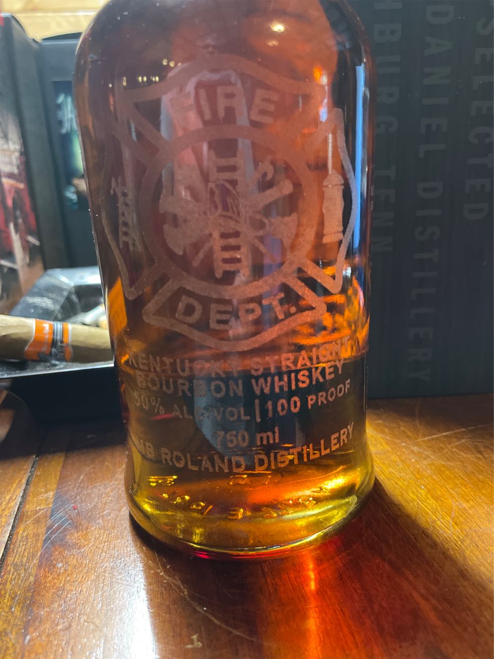 MB Roland Kentucky Straight Bourbon Whiskey - MB Roland Distillery (750mL) alcohol collectible - Main Image 3