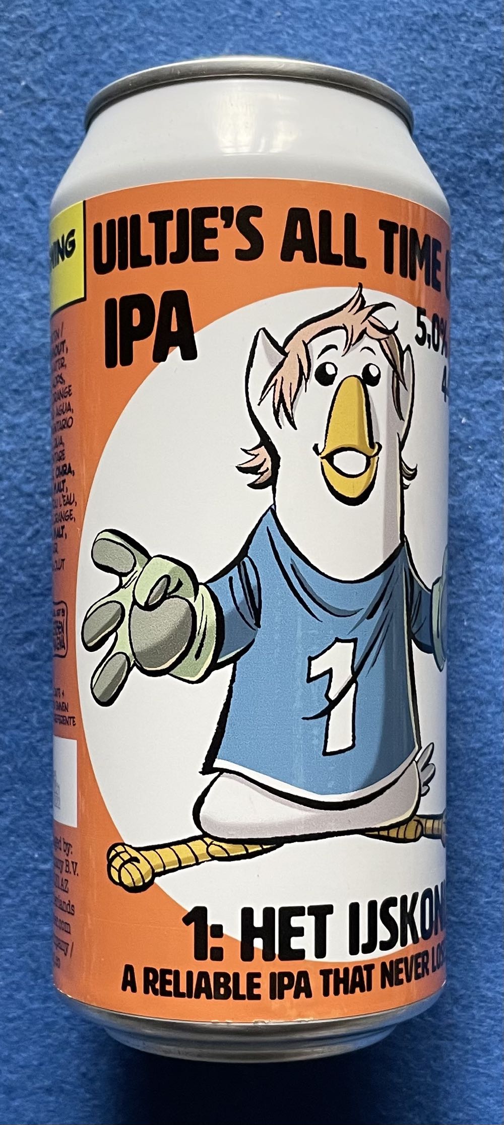 Uiltje’s All Time Oranje Legends - Uiltje Brewing Company (440 mL) alcohol collectible [Barcode 8720254563718] - Main Image 3