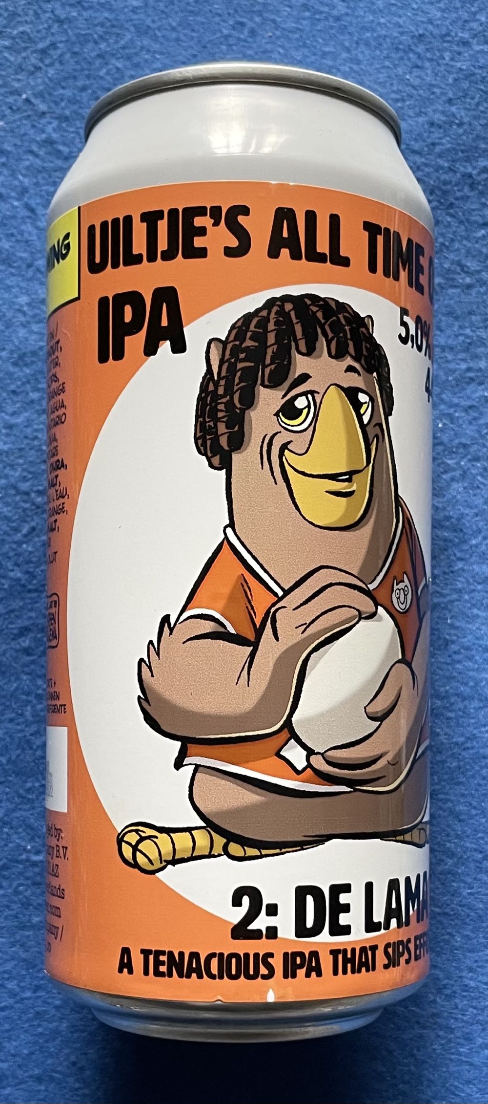 Uiltje’s All Time Oranje Legends - Uiltje Brewing Company (440 mL) alcohol collectible [Barcode 8720254563718] - Main Image 3