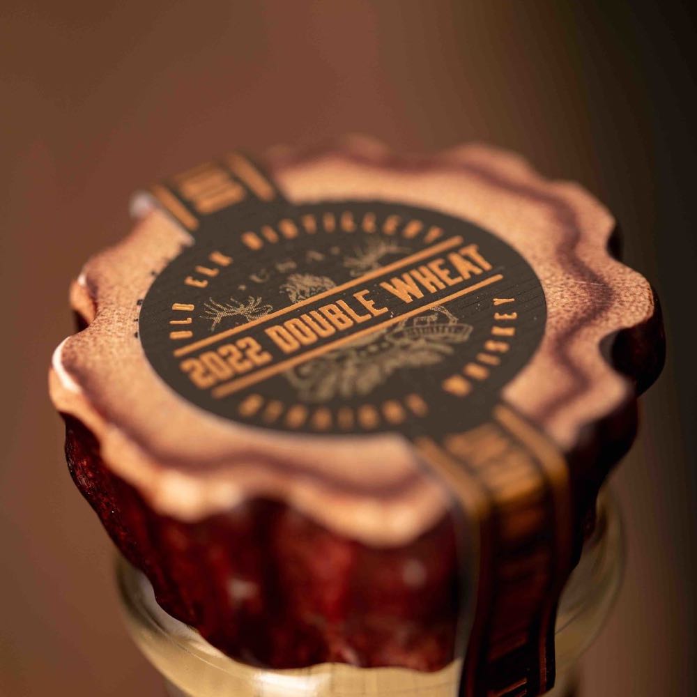 Old Elk Double Wheat Whiskey - Old Elk Distillery (750 mL) alcohol collectible - Main Image 2