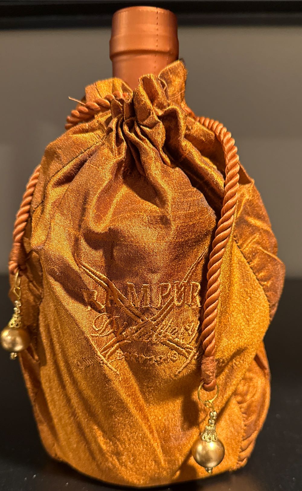 Rampur Double Cask Single Malt - Radico Khaitan (750 mL) alcohol collectible [Barcode 811272021743] - Main Image 3