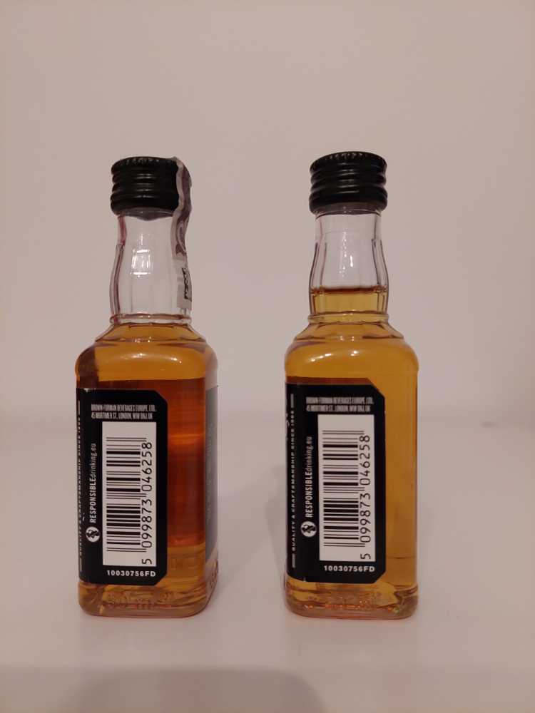 Black Label PET  (50 mL) alcohol collectible - Main Image 2