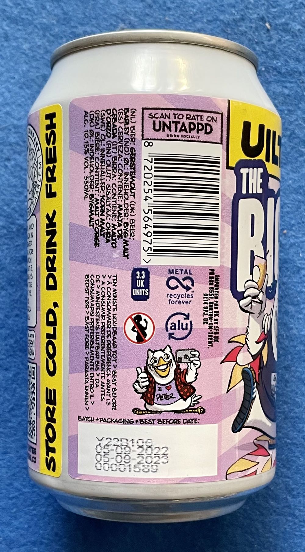 The Big Fat 13 Anniversary - Uiltje Brewing Company (330 mL) alcohol collectible [Barcode 8720254564975] - Main Image 4