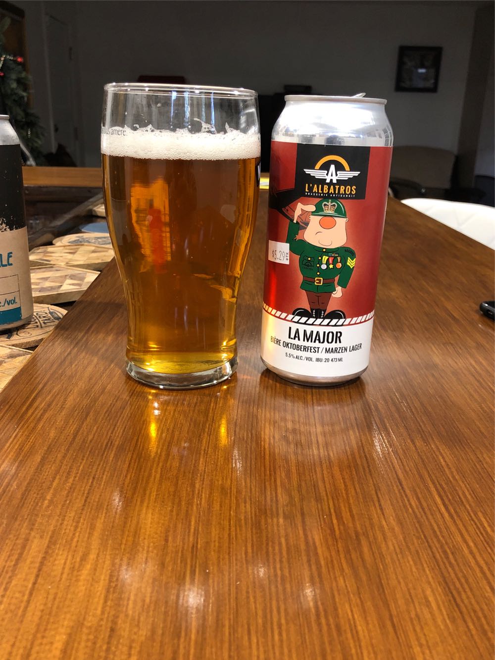 La Major  (473 mL) alcohol collectible [Barcode 628634450253] - Main Image 2